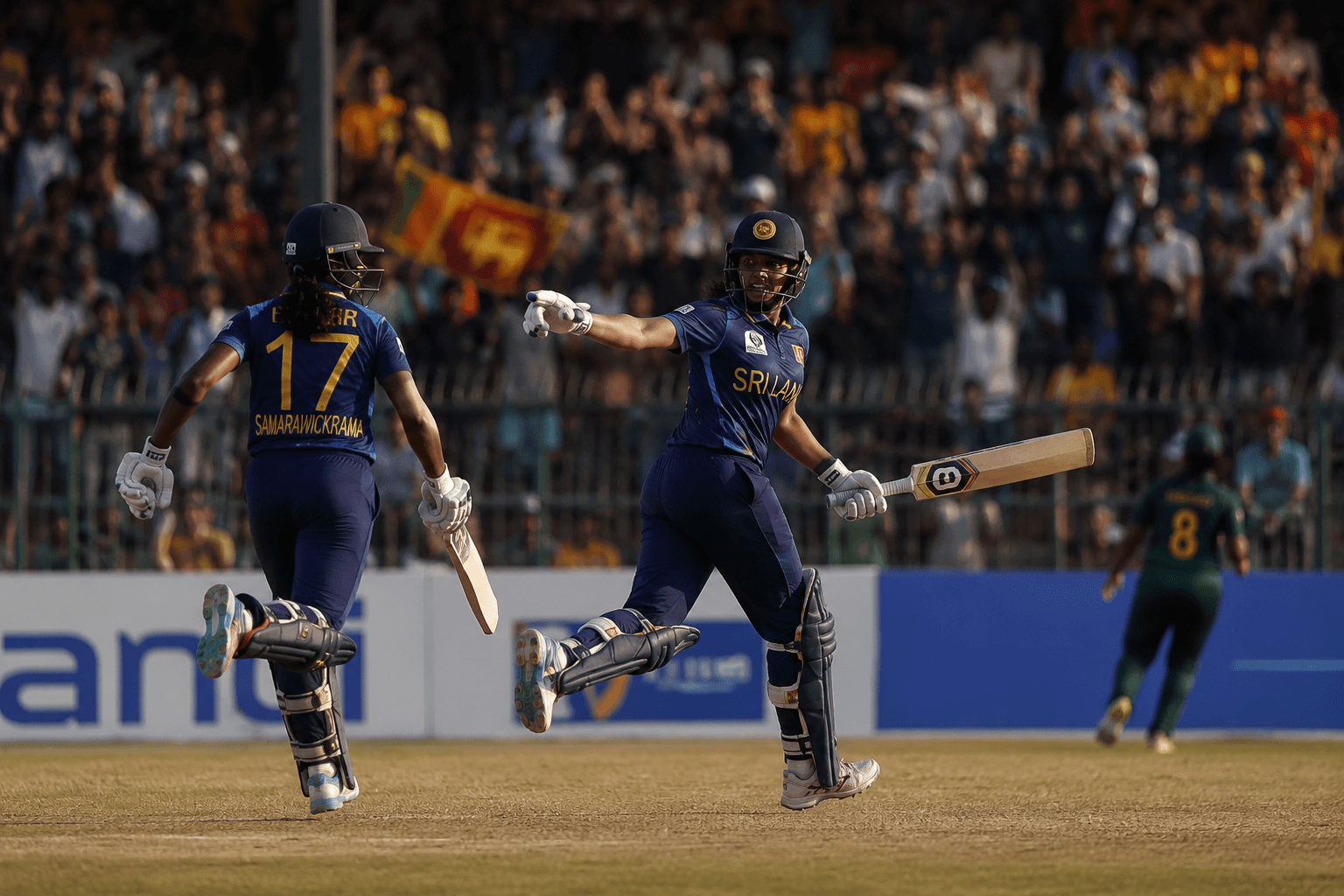Sri Lanka Women Level ODI Series After Gunaratne and Samarawickrama Lead Record Chase Sri Lanka Women Level ODI Series After Gunaratne and Samarawickrama Lead Record Chase