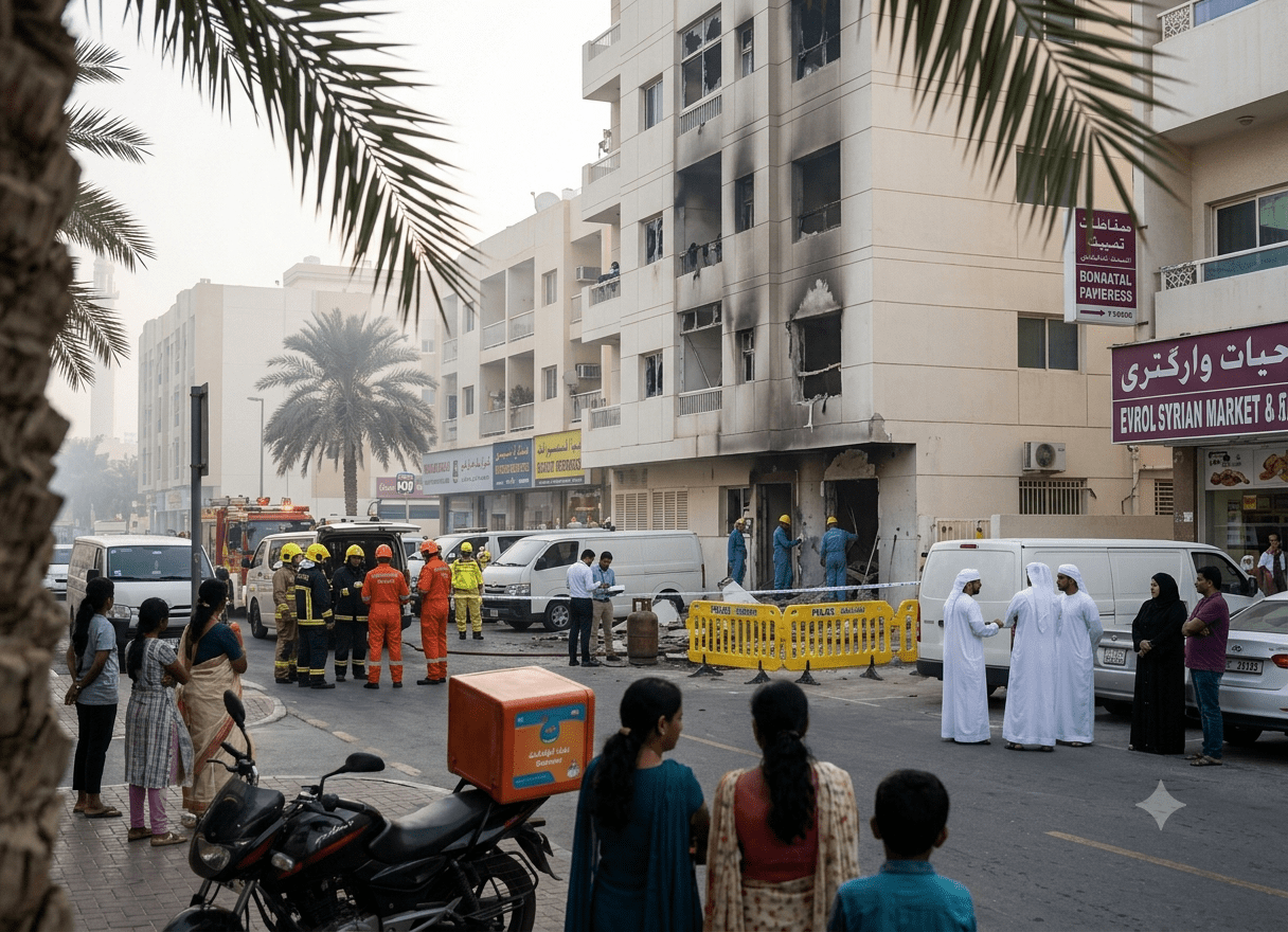 Indian Expat from Kerala Killed in Dubai Gas Cylinder Blast, Consulate Confirms Indian Expat from Kerala Killed in Dubai Gas Cylinder Blast, Consulate Confirms