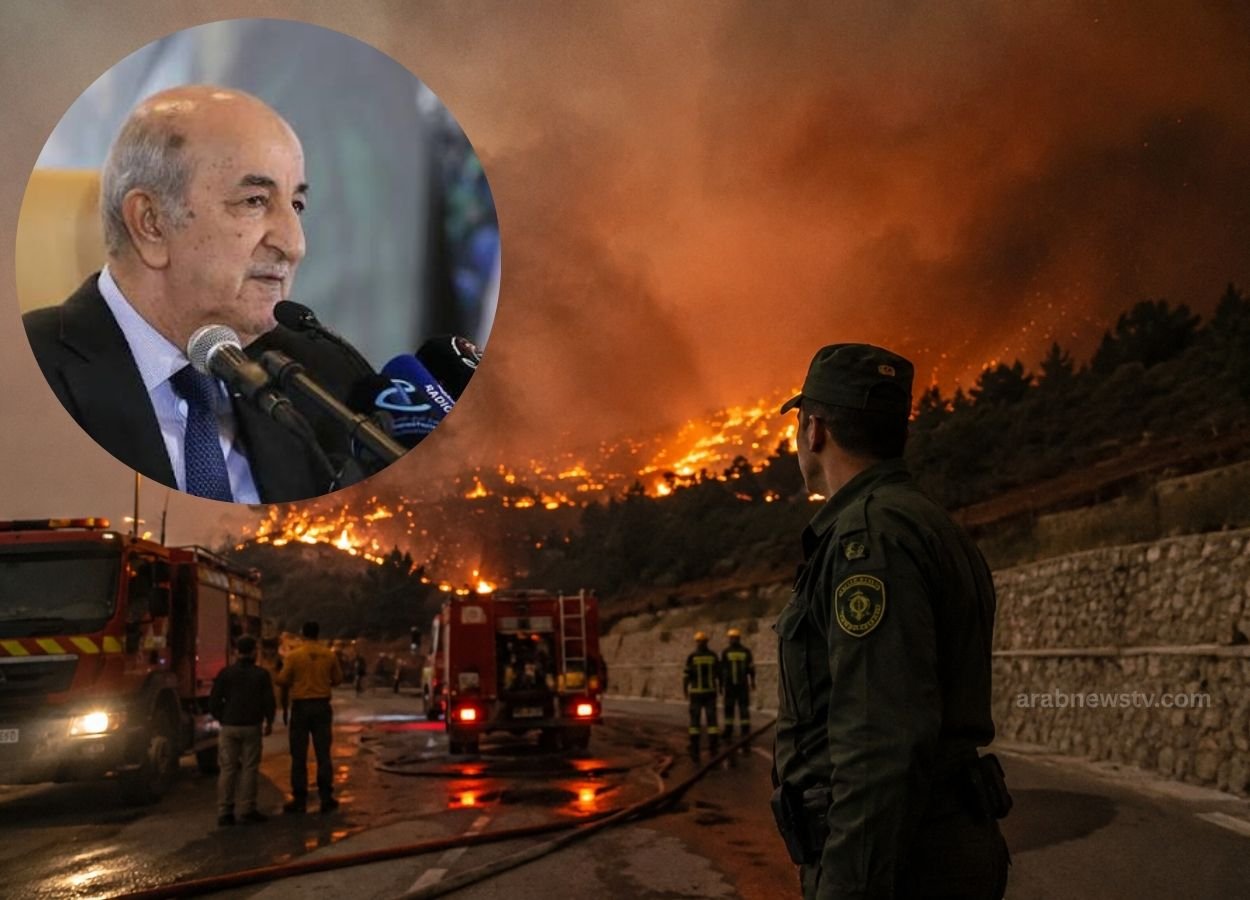 Algerian President Orders Death Penalty for Arson Following Deadly Wildfires