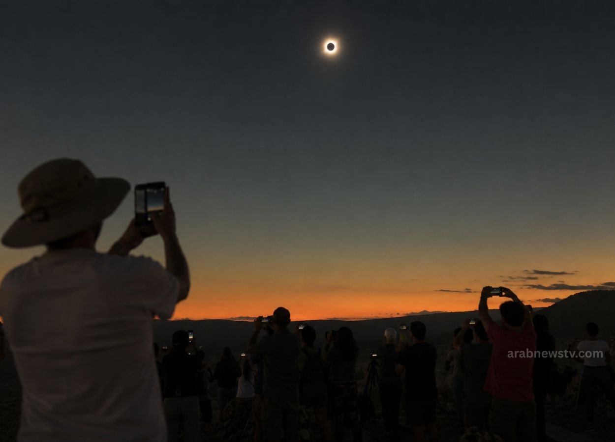 Spain Witnesses Historic Total Solar Eclipse, Darkening Skies for First Time Since 1905