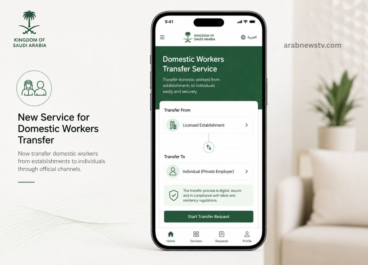 Saudi Arabia Launches New Service Allowing Domestic Workers to Transfer From Establishments to Individuals Saudi Arabia Launches New Service Allowing Domestic Workers to Transfer From Establishments to Individuals
